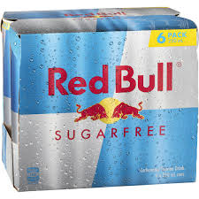 Red Bull Energy Drink Sugarfree  Pack Of 250ml Can