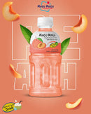 Mogu Mogu Peach Fruit Juice Bottle 24 x 320ml