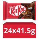 Kit Kat 4 Finger Dark Chocolate Bar Pack of 24x41.5g
