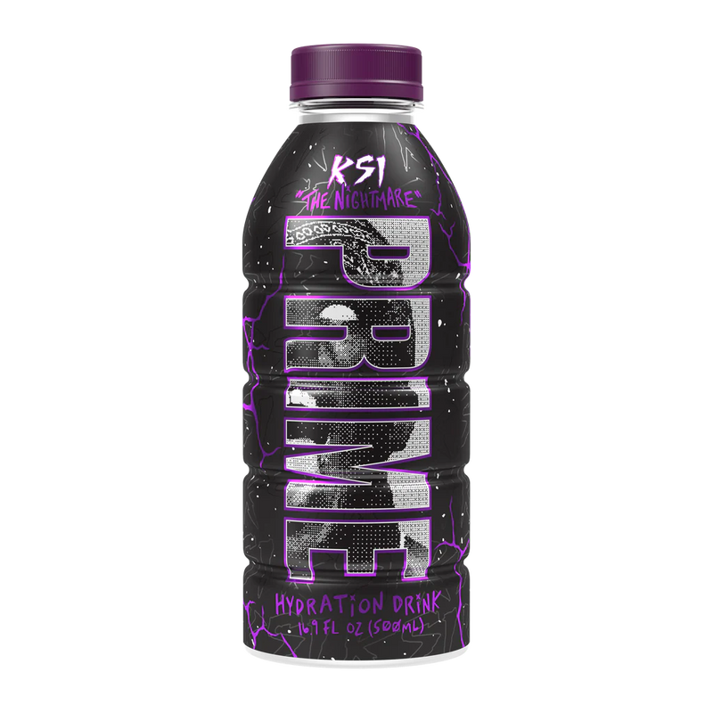 Prime Hydration KSI The Nightmare Flavour Drink Pack of 12x500ml