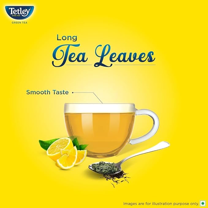 Tetley Lemon Flavour Tea Pack of 4x20s
