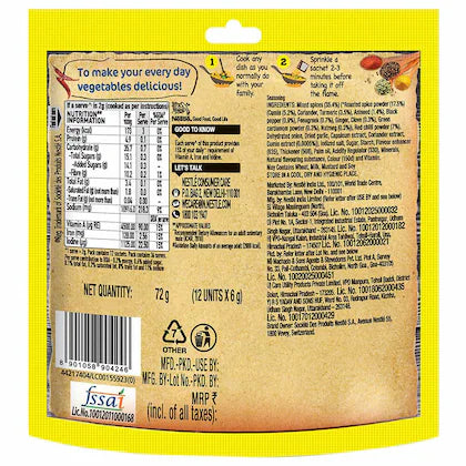 Maggi Magic Masala Pack of 12x6g