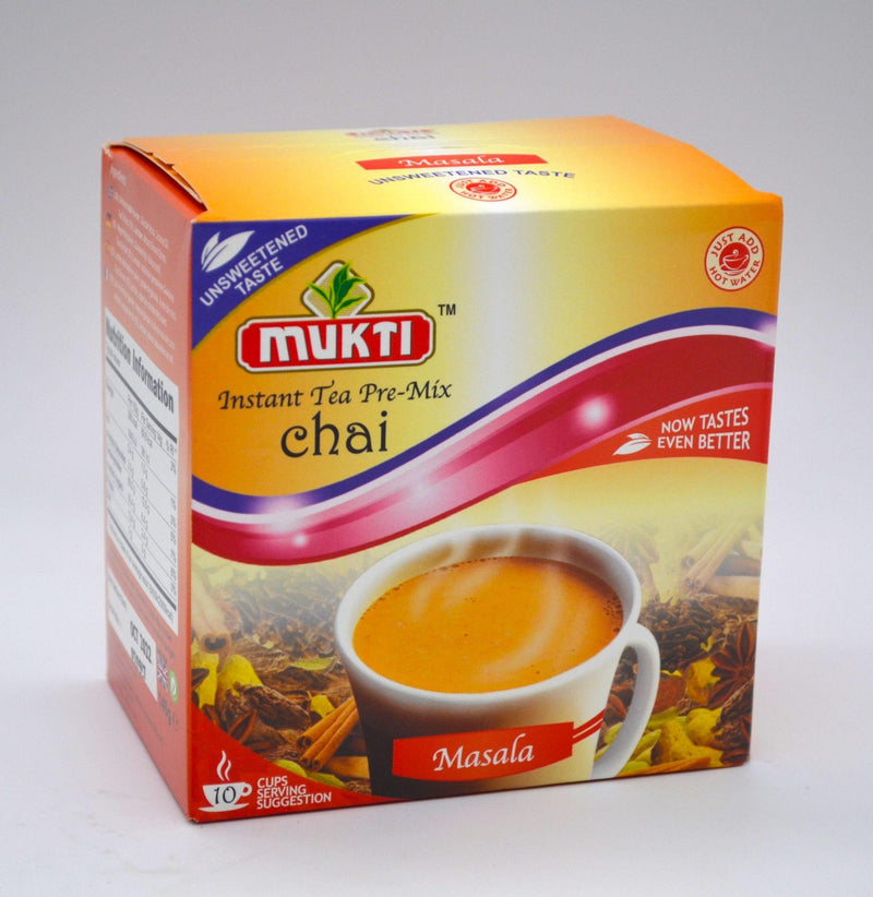 Mukti Instant Tea Pre-Mix Chai Masala Unsweetened Pack of 5x140g