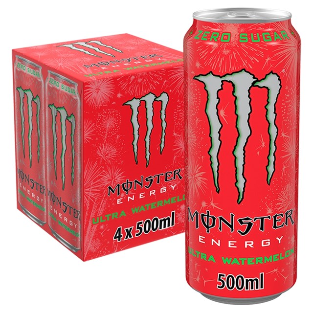 Monster Energy Drink Ultra Watermelon Zero Sugar  500ml