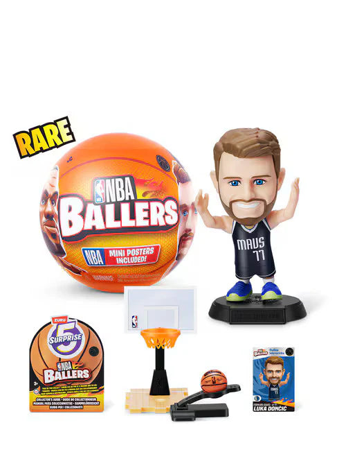 ZURU 5 Surprise NBA Ballers Series 2 Mystery Unboxing Pack of 4
