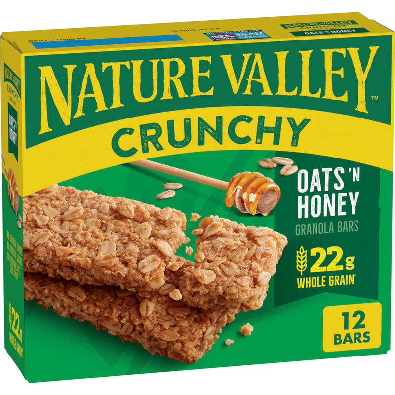 Nature Valley Crunchy Oats & Honey Bars Pack of 40x42g