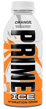 Prime Hydration Ice Orange Flavour Drink Pack of 12x500ml