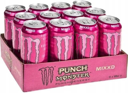 Monster Energy Drink Mixxd Punch 500ml Pack