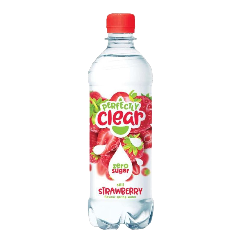 Perfectly Clear Still Strawberry Flavoured Water Pack of 12x500ml