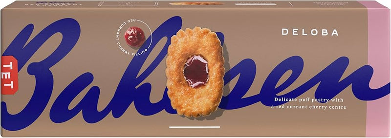 Bahlsen Redcurrent Deloba Puff Pastry Biscuits Pack of 12x100g