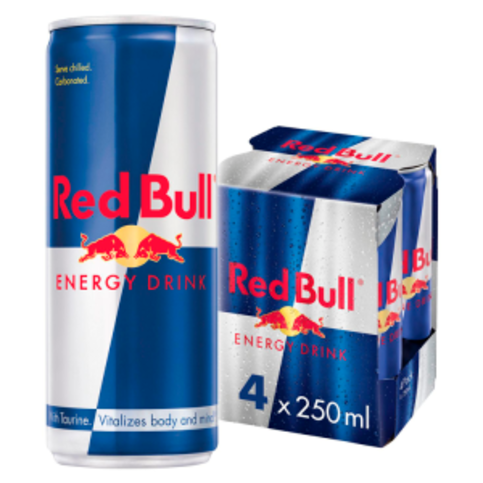 Red Bull Energy Drink  Pack of 250 ml can