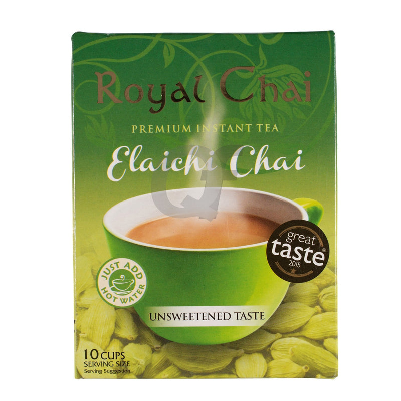 Royal Premium Elaichi UnSweetened Chai Pack of 8x180g