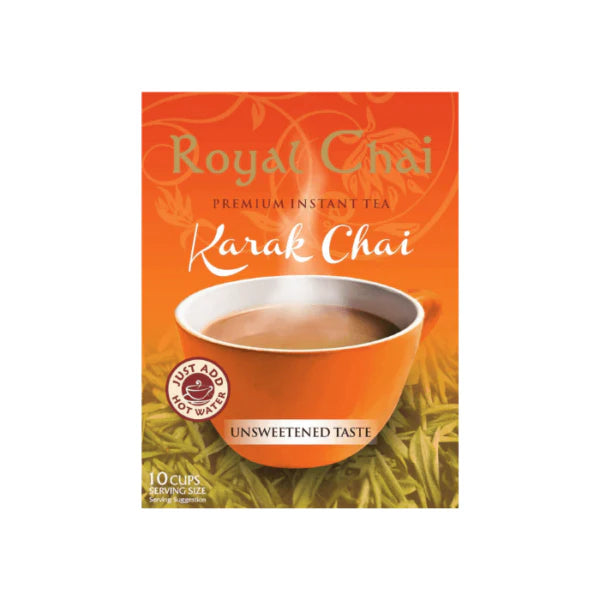 Royal Premium Karak UnSweetened Chai Pack of 8x140g
