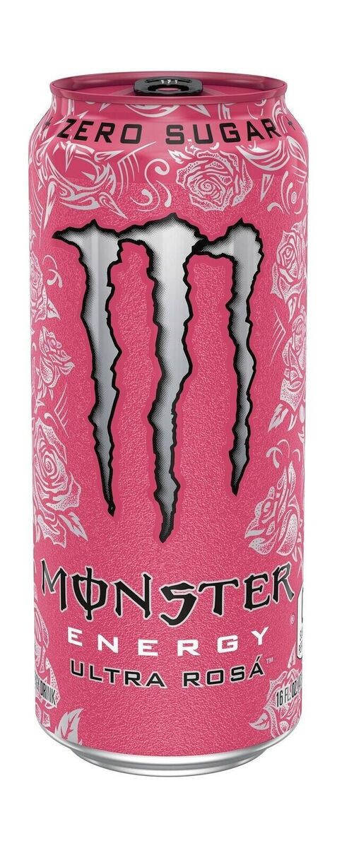 Monster Energy Drink Ultra Rosa Zero Sugar 500ml Pack