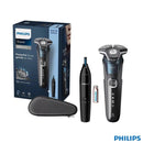 Philips Series 5000 Wet & Dry Electric Shaver with Pop-up Trimmer+Nose Trimmer
