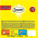 Dreamies Variety Snack Box of  12 x 60g