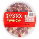 Haribo Happy Cola Bottles Sweet Tub Pack of 492gm