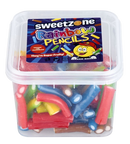 Sweetzone Rainbow Pencils, Candy Sticks mini tubs, pack of 170g