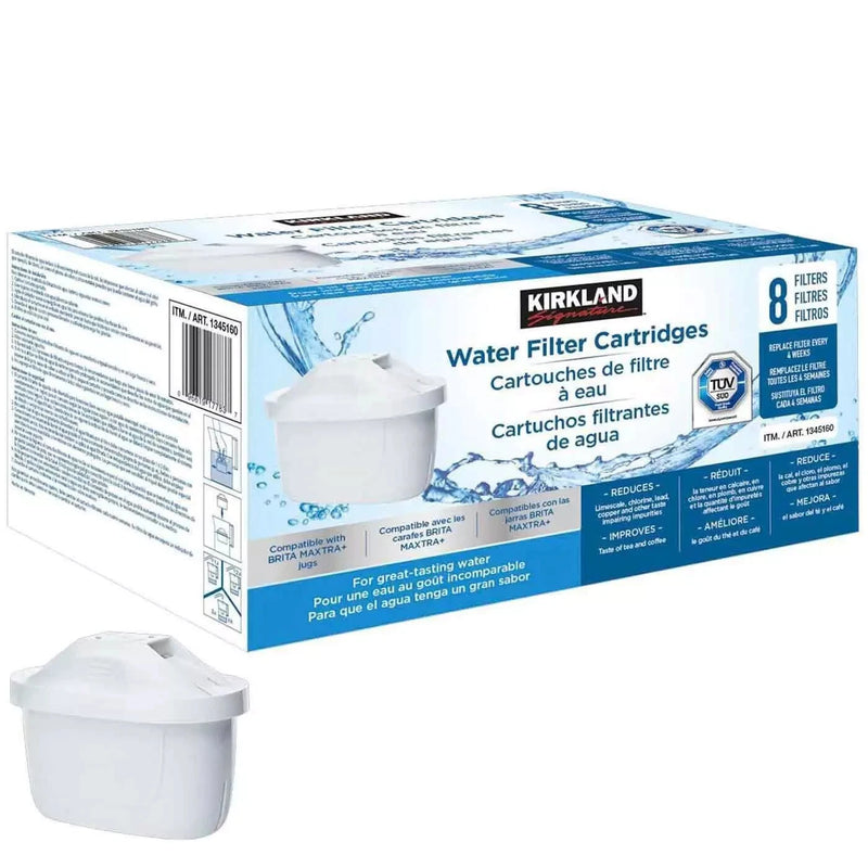 Brita Maxtra Compatable kirkland Signature Water Filter Cartridges 8 Pack