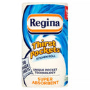 Regina Thirst Pockets Kitchen Roll 6 rolls x 100 sheets