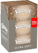 Kleenex Ultra Soft Tissues, Pack of 12 x 64 Sheets