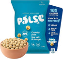Palse Crunchy Sea Salt & vineger Flavour Peas Pack of 12x50g