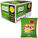Frisps Cheese & Onion Flavour Wheat Snacks of 30 x 30g