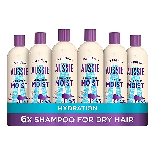 Aussie Shampoo Miracle Moist  Pack of 6x250ml