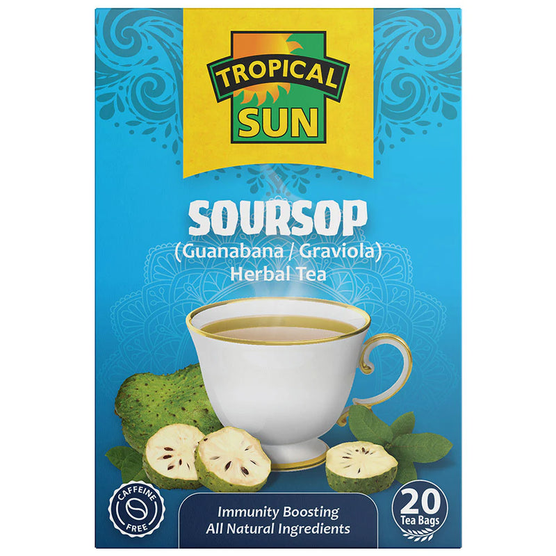 Tropical Sun Soursop Flavour Tea Pack of 6x30g