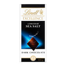 Lindt Excellence Dark Sea Salt Chocolate Bar Pack of 8x100g