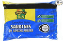 Tropical Sun Canadian Style Sardines in Spring Water Pack of 12x106g