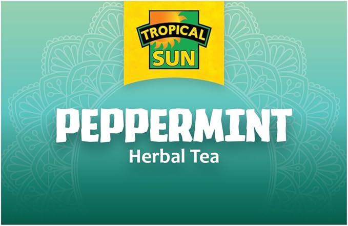 Tropical Sun Peppermint Flavour Tea Pack of 6x30g