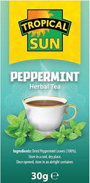 Tropical Sun Peppermint Flavour Tea Pack of 6x30g