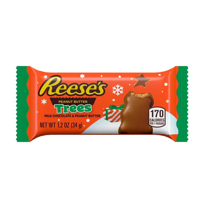 Reeses Peanut Butter Tree King Size Choclates Pack of 24x68g