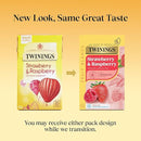 Twinings Infusion Strawberry & Rasberry Pack of 4x20