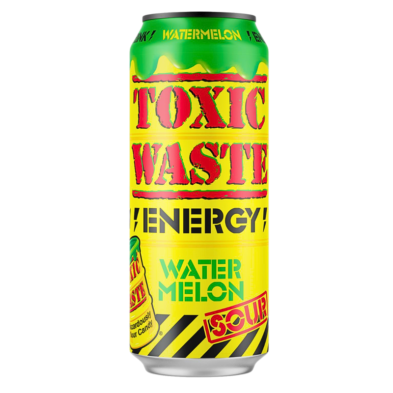 Toxic Waste Watermelon Flavour Energy Drink Pack of 12x500ml