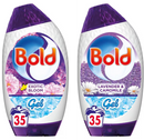 Bold 2in1 Washing Liquid Gel Pack of 6x1.225ml, 35 Washes