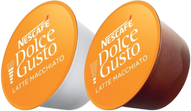 NESCAFÉ DOLCE GUSTO Latte Macchiato Coffee, 16 Pods (24 Servings, Pack of 3) - Papaval
