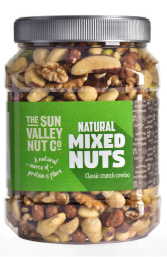 Sun Valley Natural Mixed Nuts Premium Quality Selection Pack 1kg