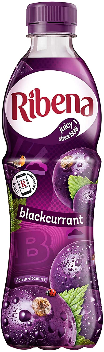 Ribena Blackcurrant Juice Drink (12 x 500ml)