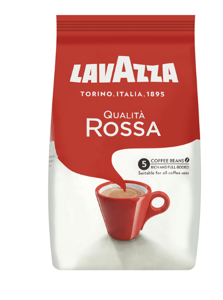 Lavazza Quality Rossa Strong aromatic & Smooth Flavour Coffee Beans, 1kg - Papaval