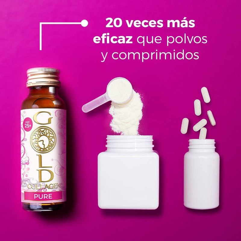 Pure Gold Collagen Forte Anti Aging Beauty Supplement 10x50ml - Papaval