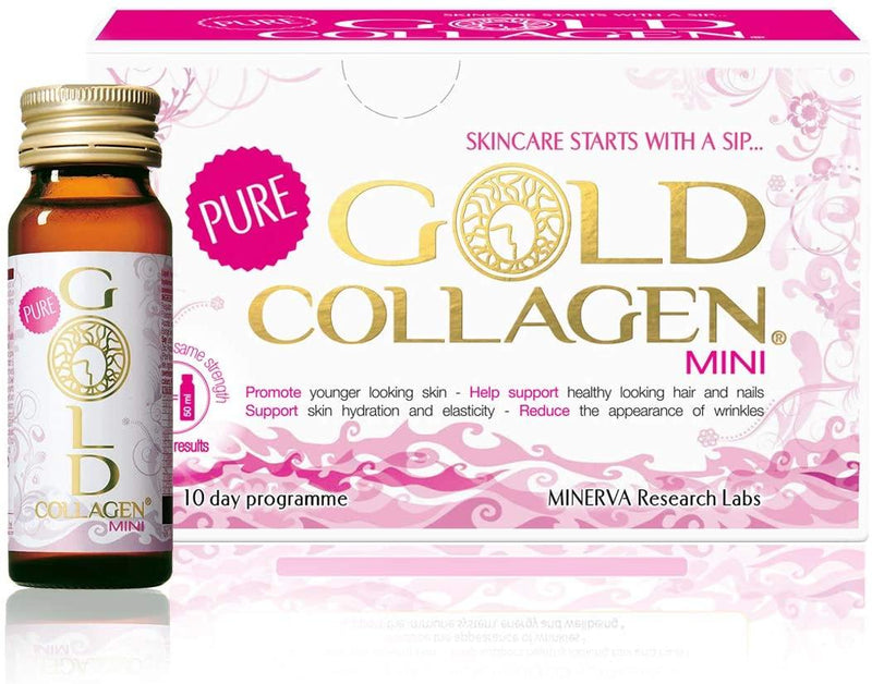 Pure Gold Collagen Forte Anti Aging Beauty Supplement 10x50ml - Papaval
