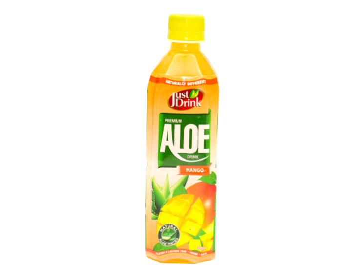 Just Drink Aloe Mango 500ml (Pack of 12)
