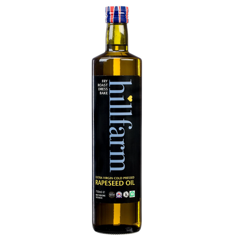 Hillfarm Extra Virgin Cold Pressed Rapeseed Oil, 750ml