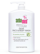 Sebamed Olive Face & Body Wash Pack of 1L