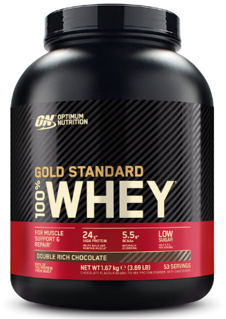 Optimum Nutrition Gold Standard Chocolate 100% Whey, 1.67kg