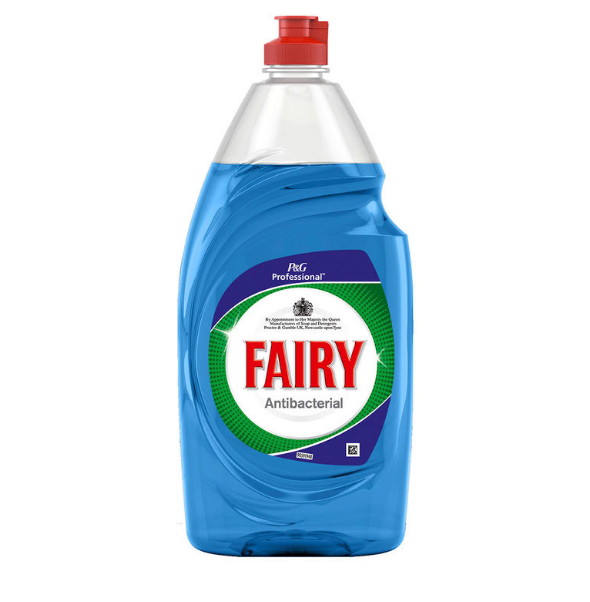 Fairy Anti-Bacterial Washing Up Liquid with Eucalyptus, 6 x 870ml - Papaval