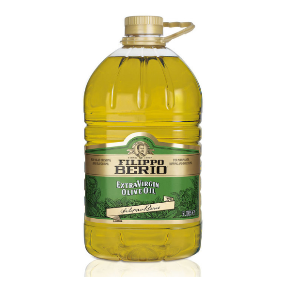 Filippo Berio Extra Virgin Olive Oil Rich healthy  Flavour, 5L - Papaval