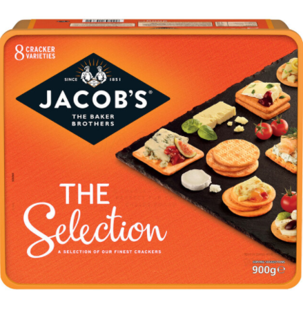 Jacob's Biscuits for Cheese Selection 900g